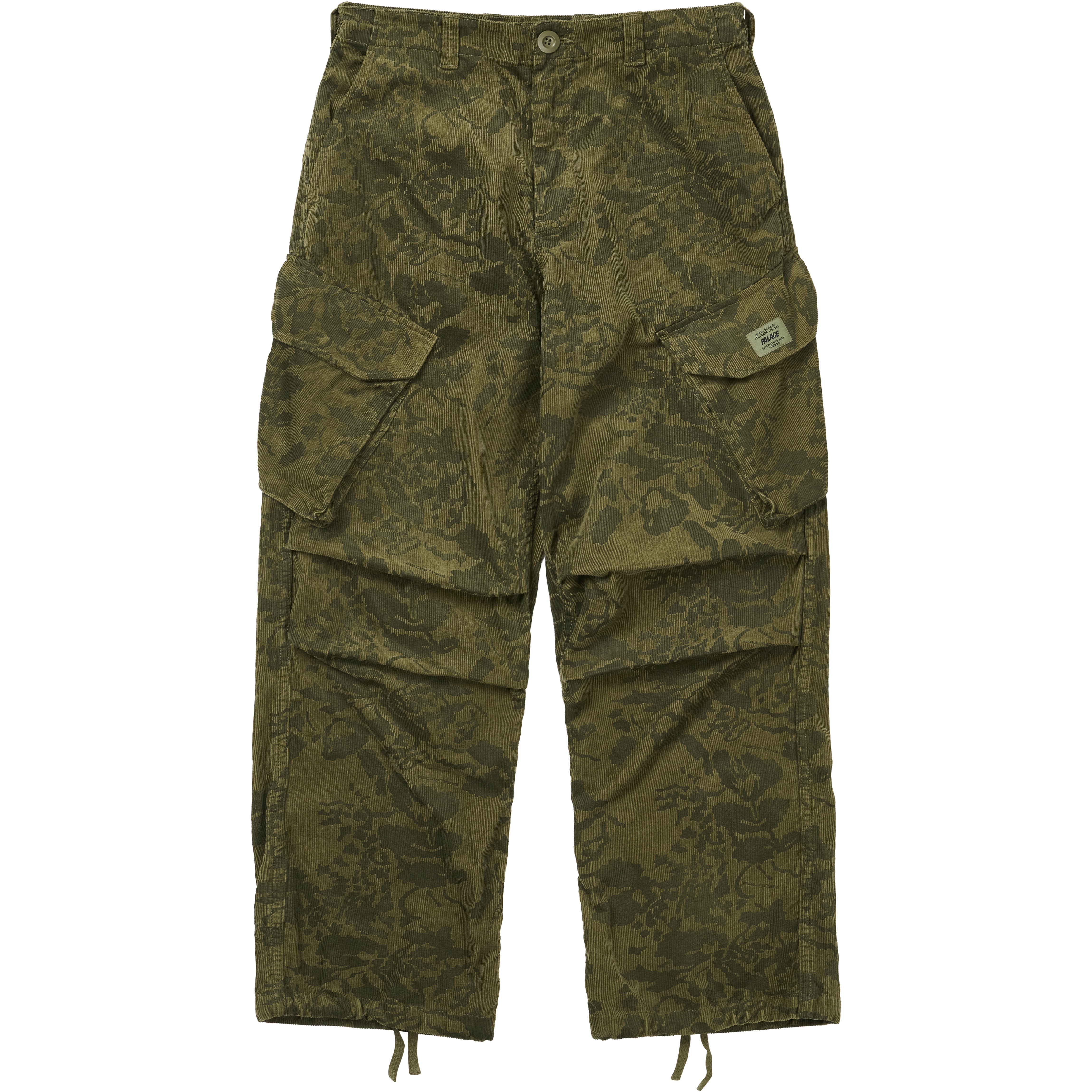 Palace RN CORD CARGO TROUSER FLORAL