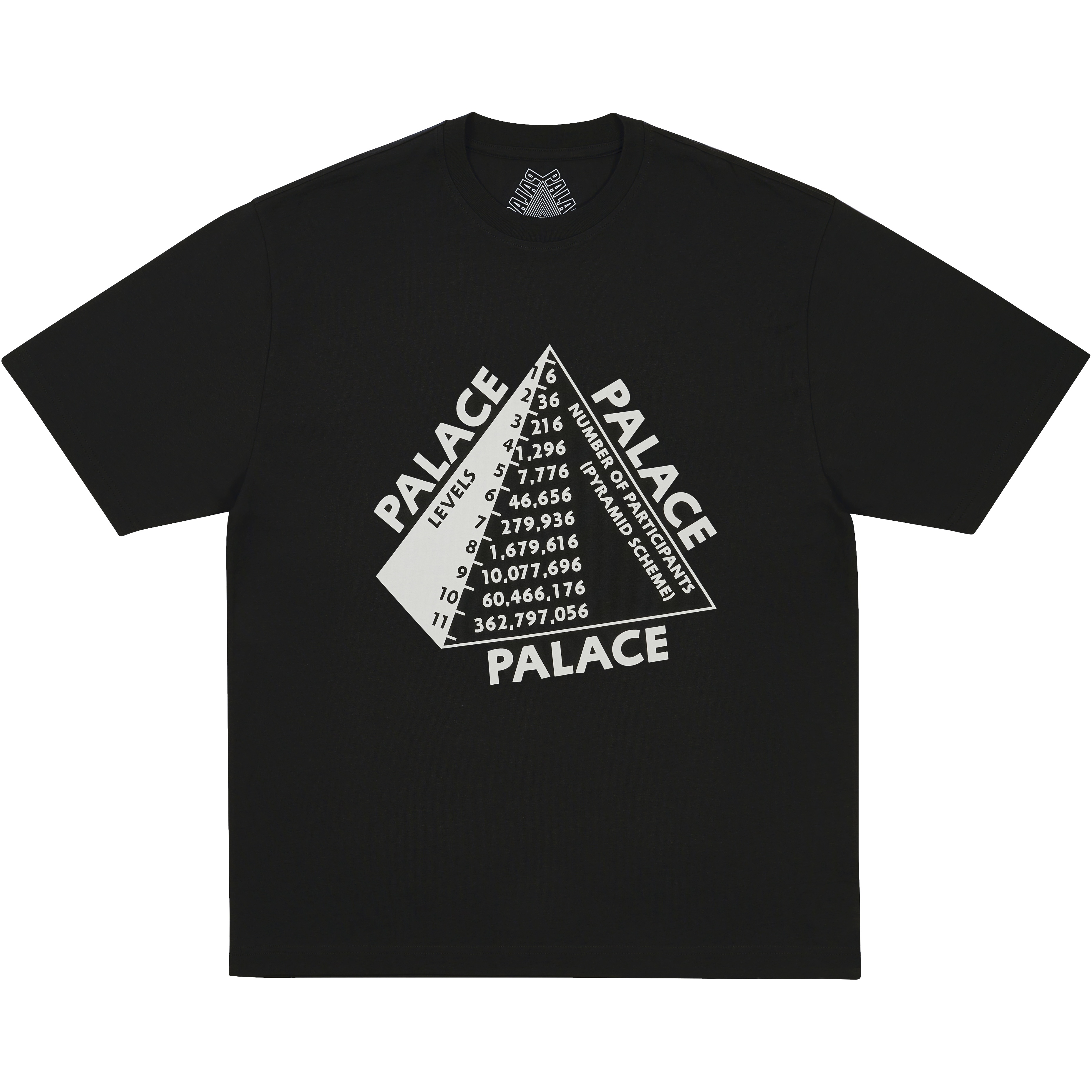 Palace SCHEME T-SHIRT BLACK