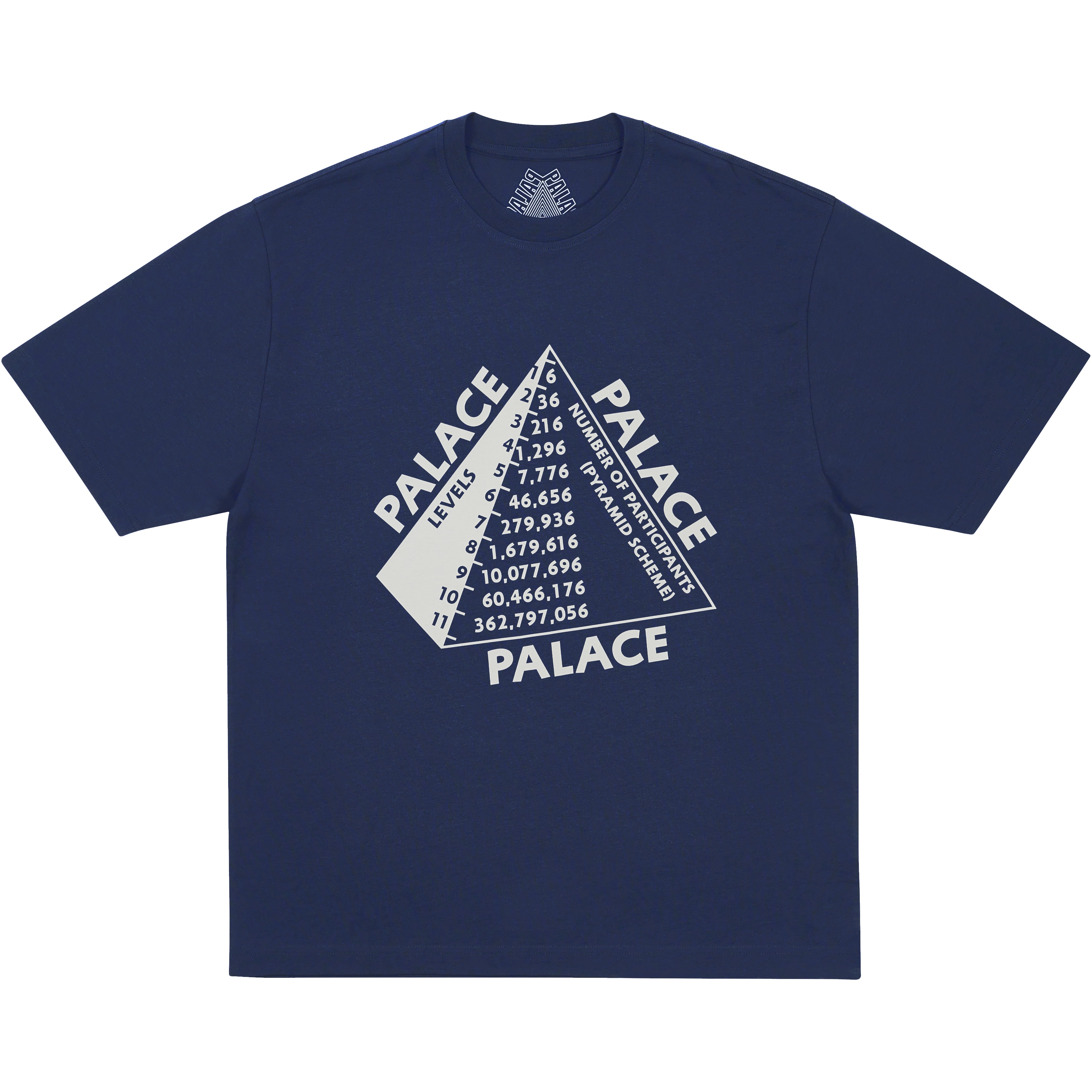 Palace SCHEME T-SHIRT NAVY