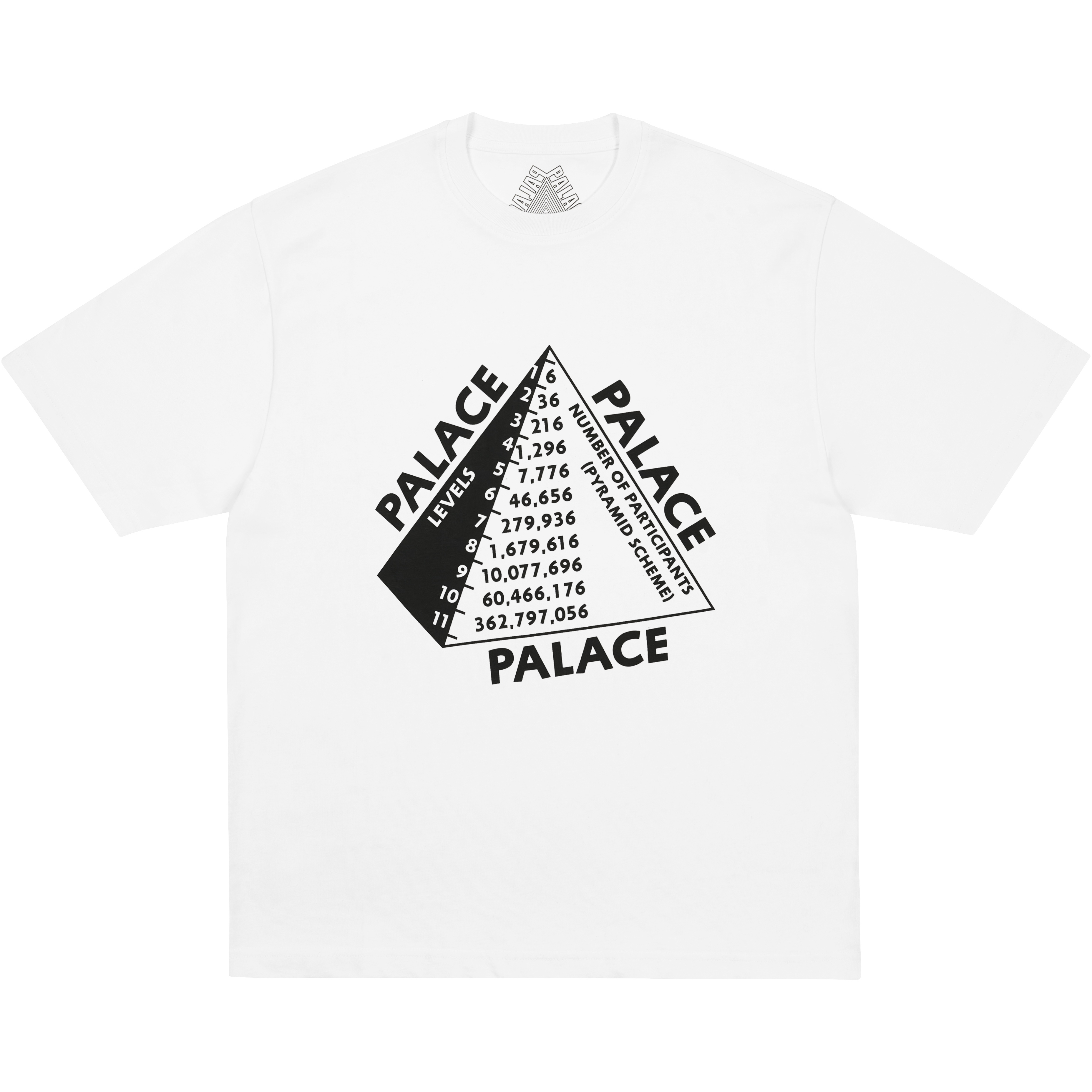 Palace SCHEME T-SHIRT WHITE