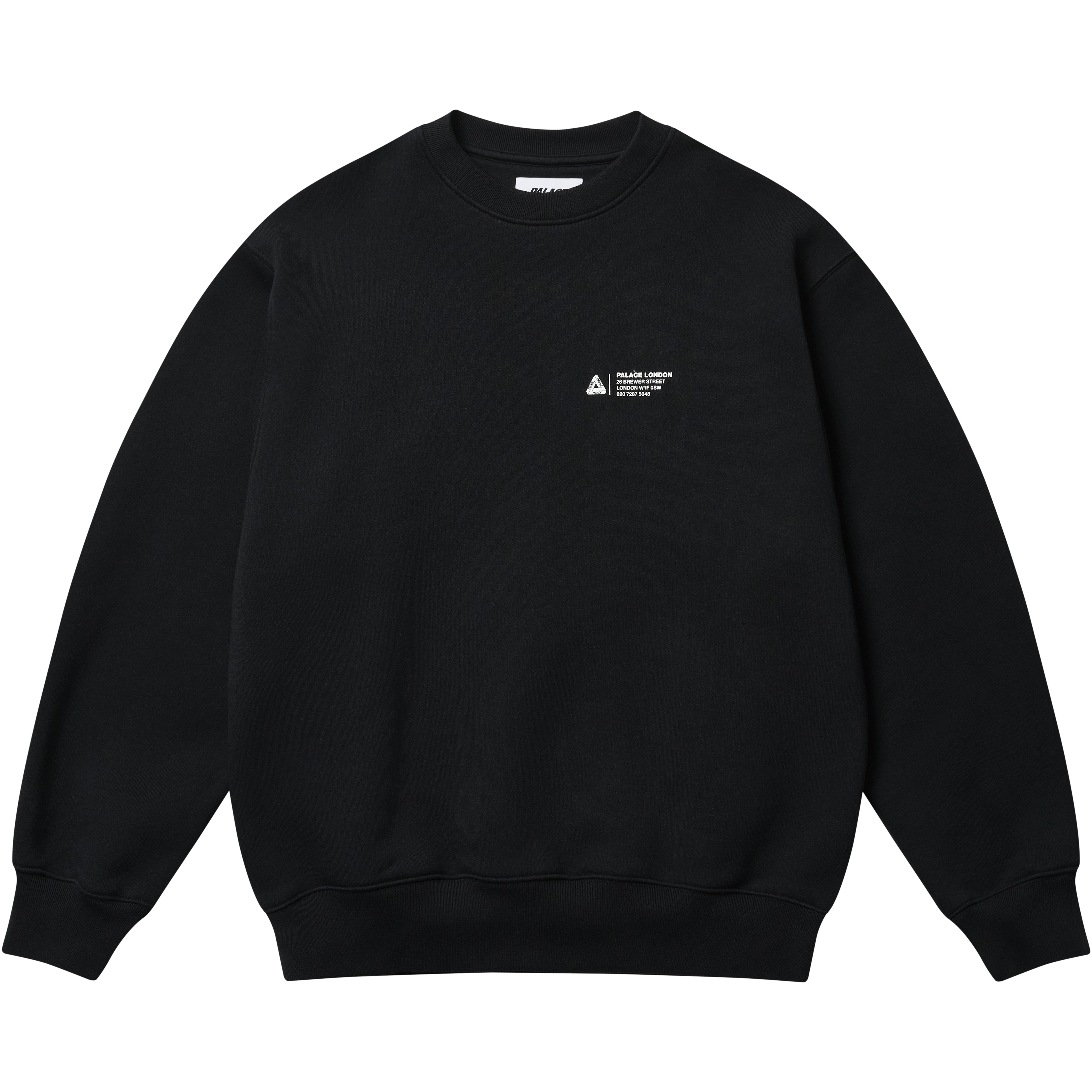 Palace SHOP LOCATOR CREW BLACK