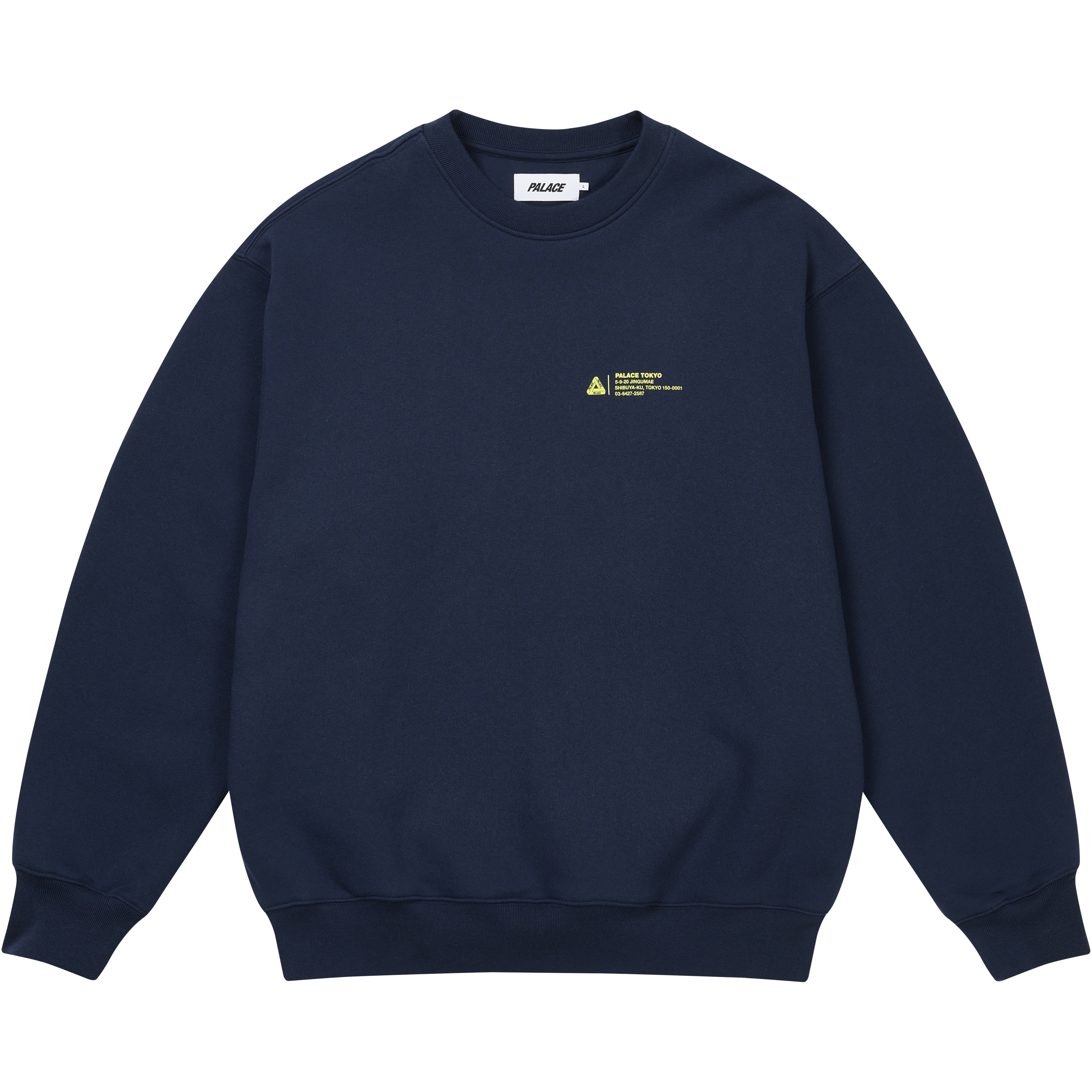 Palace SHOP LOCATOR CREW NAVY
