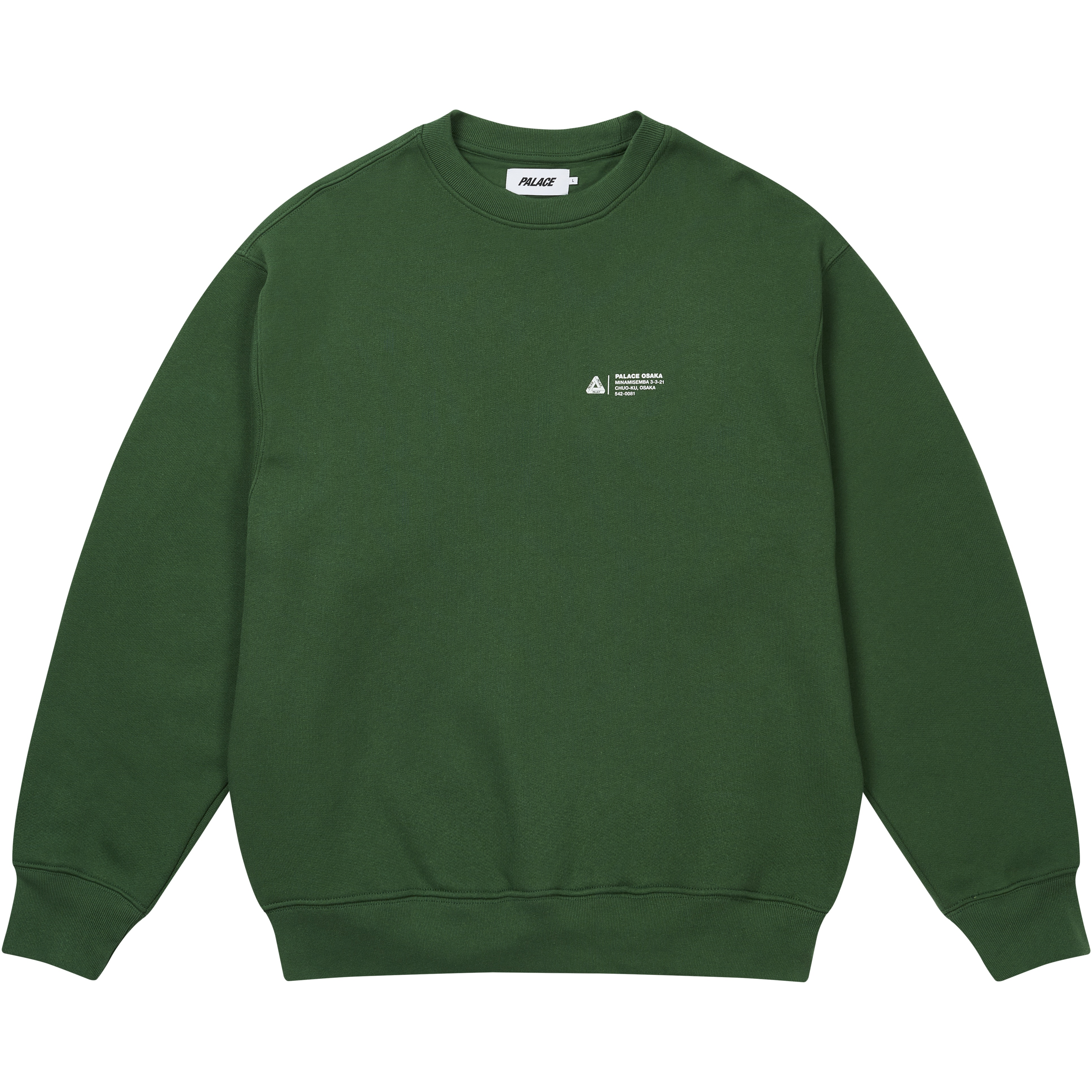 Palace SHOP LOCATOR CREW RACEY GREEN
