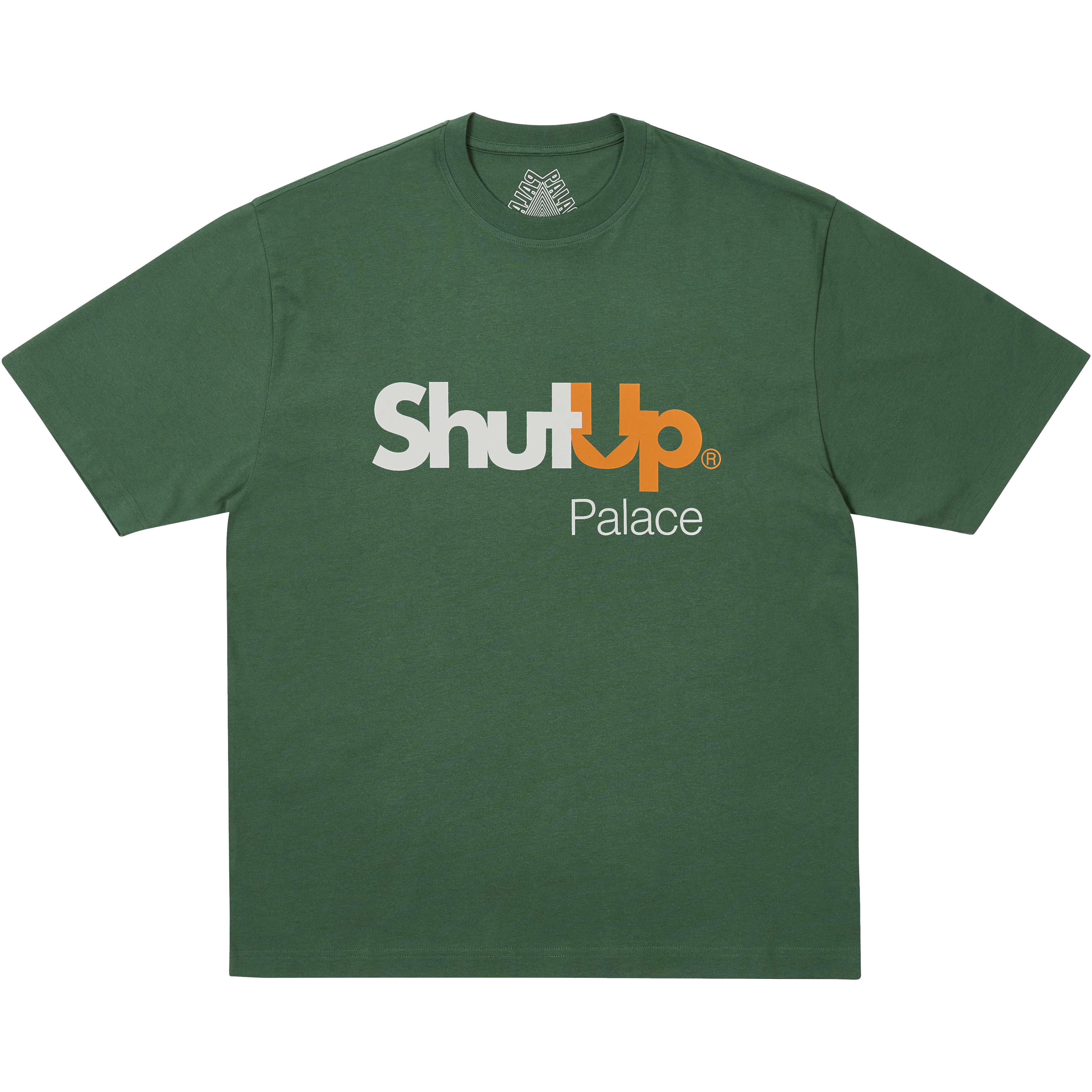 Palace SHUT UP T-SHIRT RACEY GREEN