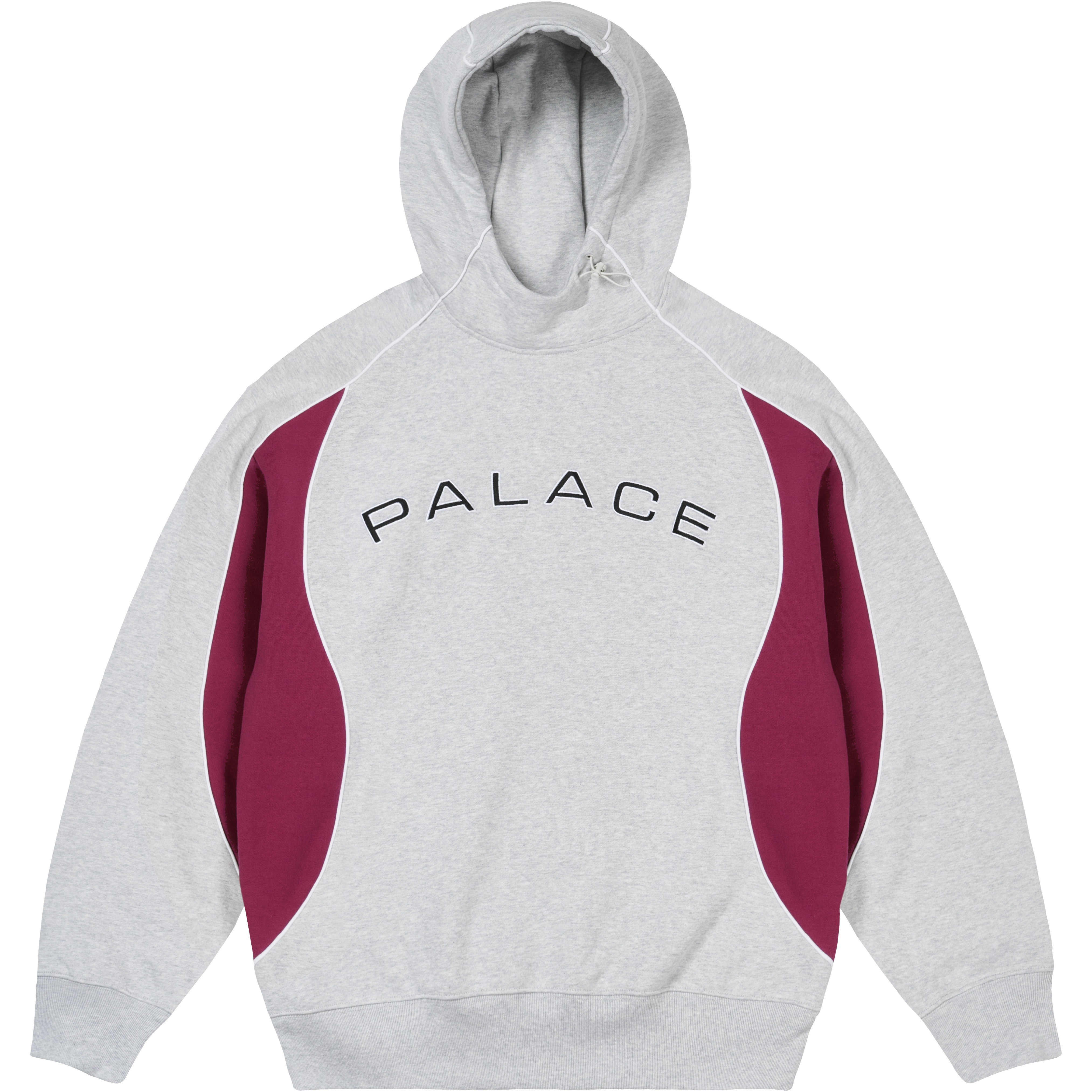 Palace SKYLINE HOOD GREY MARL