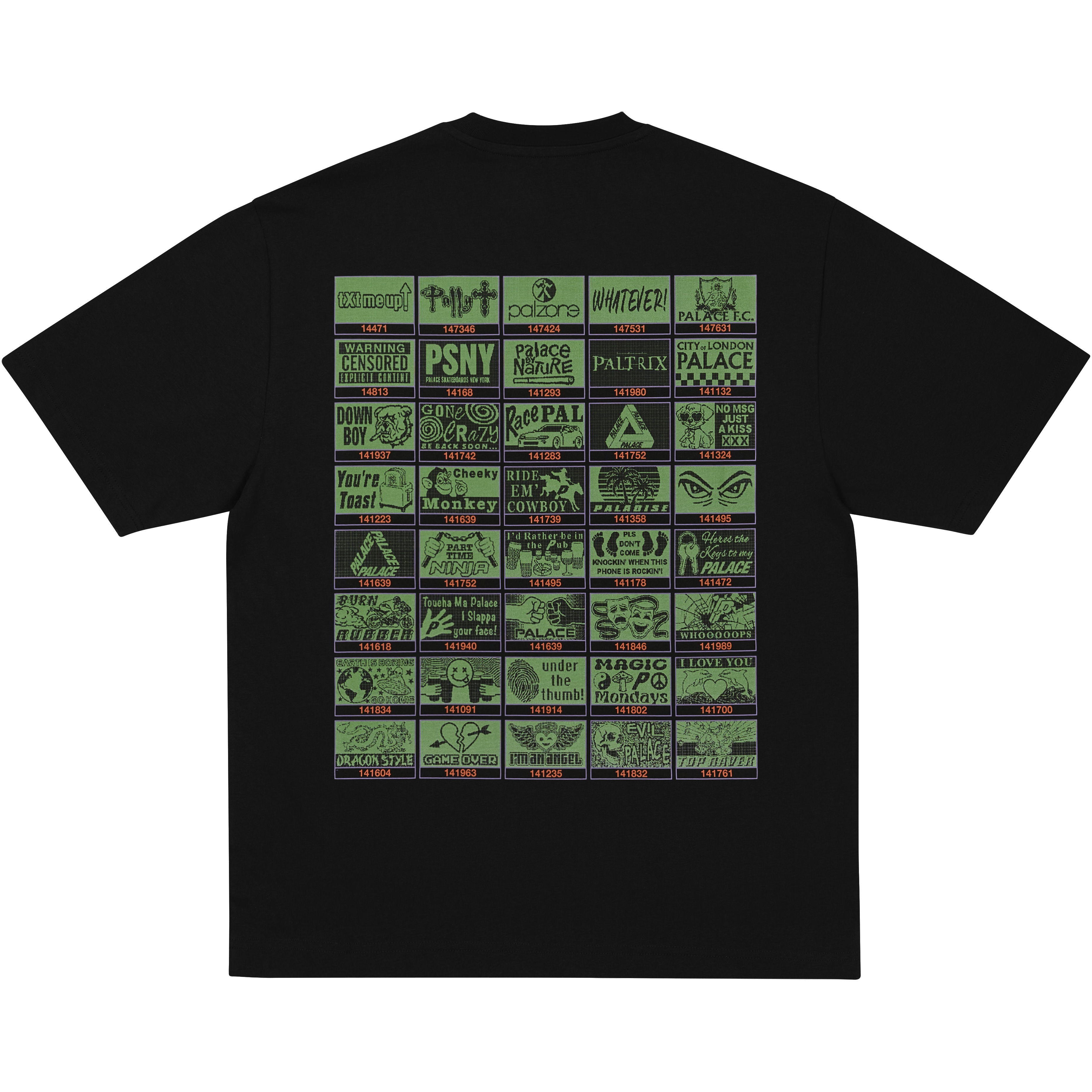 Thumbnail TOP UP T-SHIRT BLACK one color