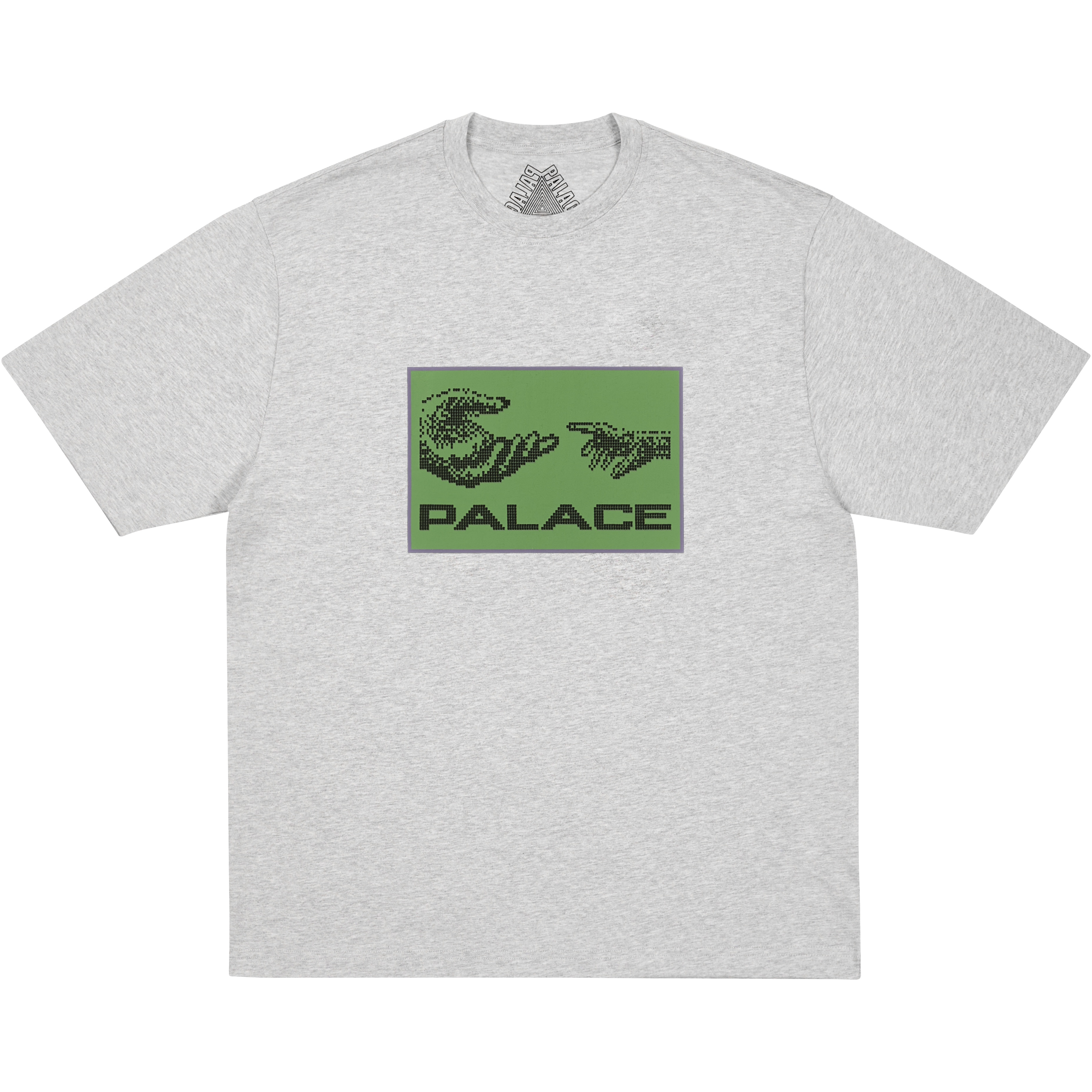 Palace TOP UP T-SHIRT GREY MARL