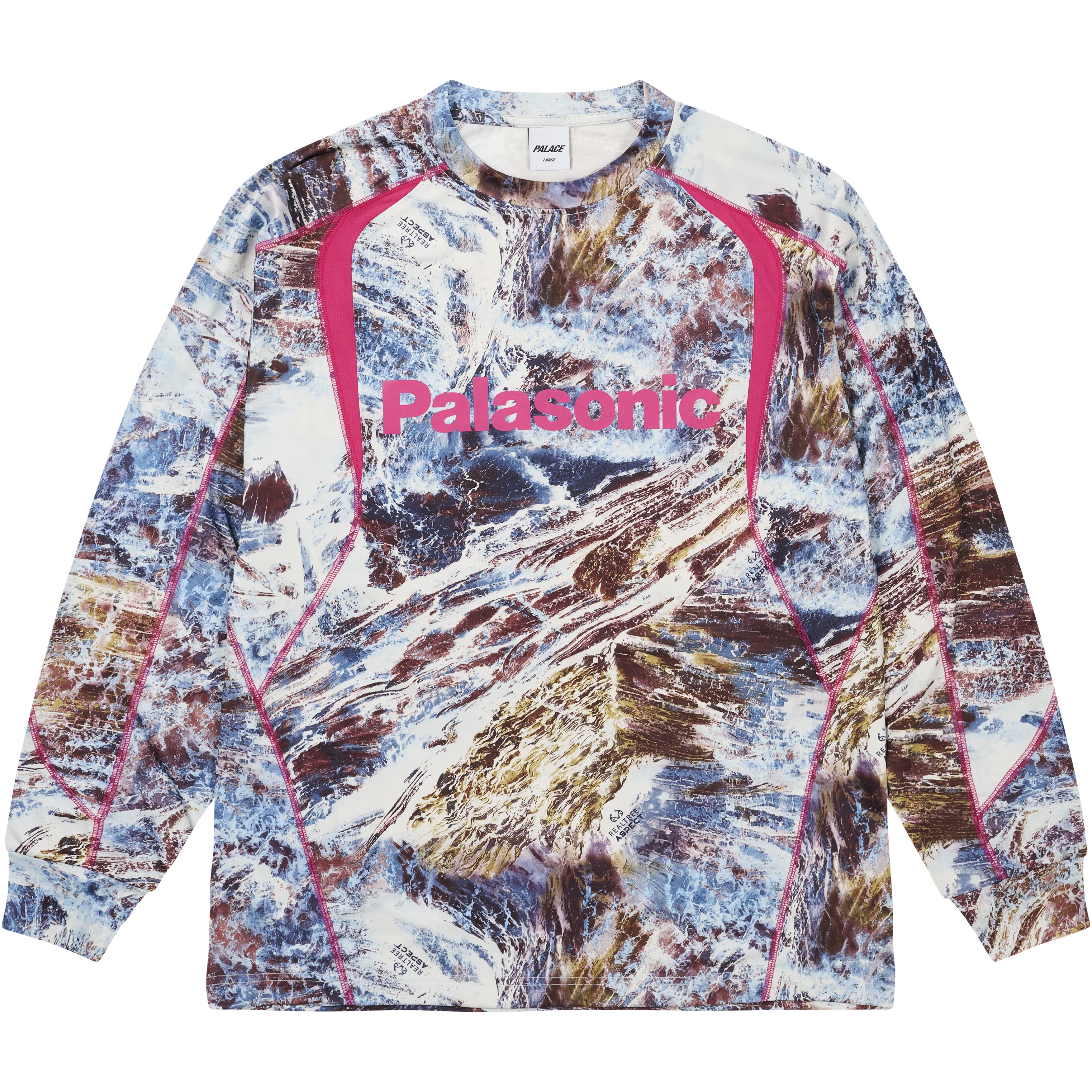 Palace TRAIL RUNNER 2.0 LONGSLEEVE REALTREE ASPECT