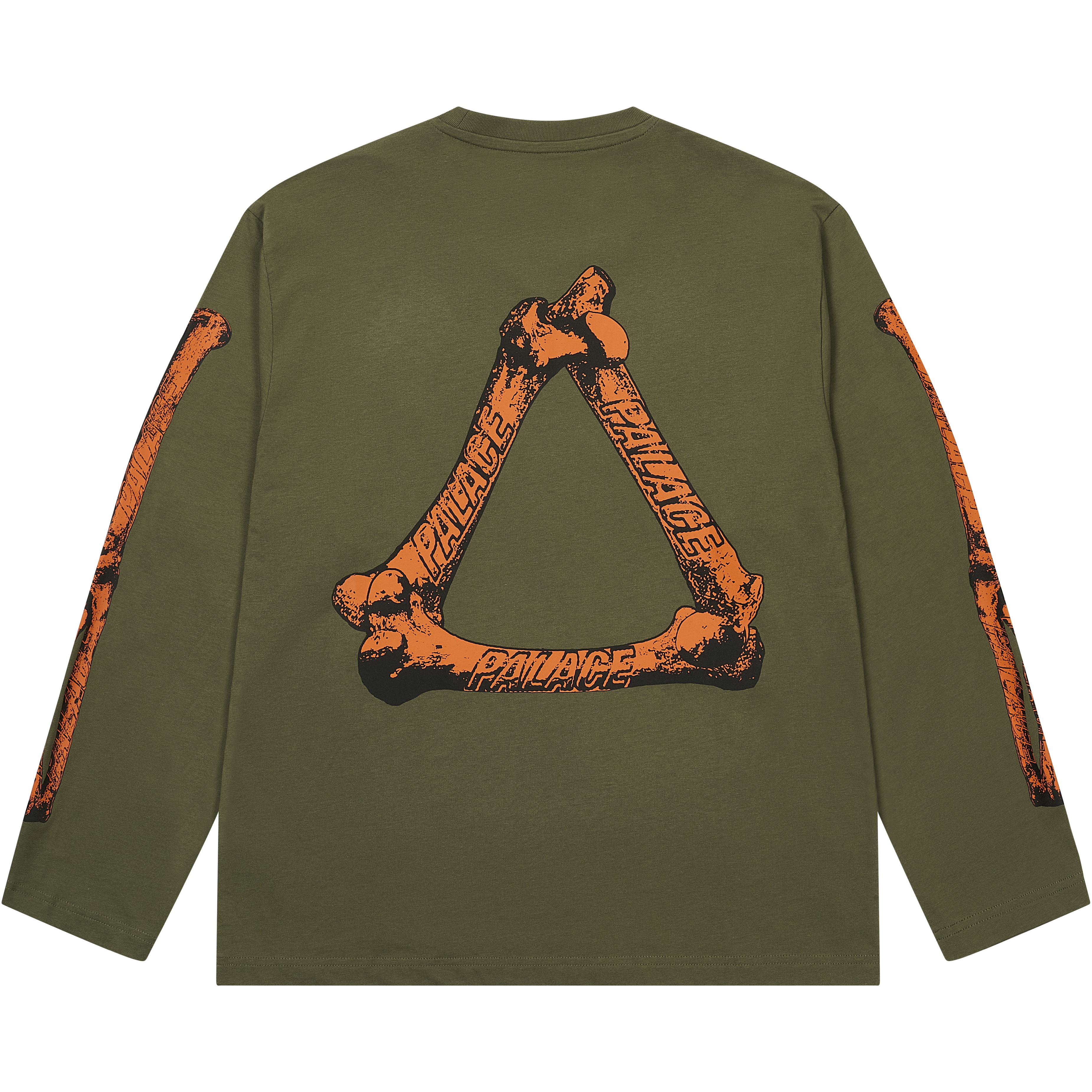 Thumbnail TRI-BONE LONGSLEEVE THE DEEP GREEN one color
