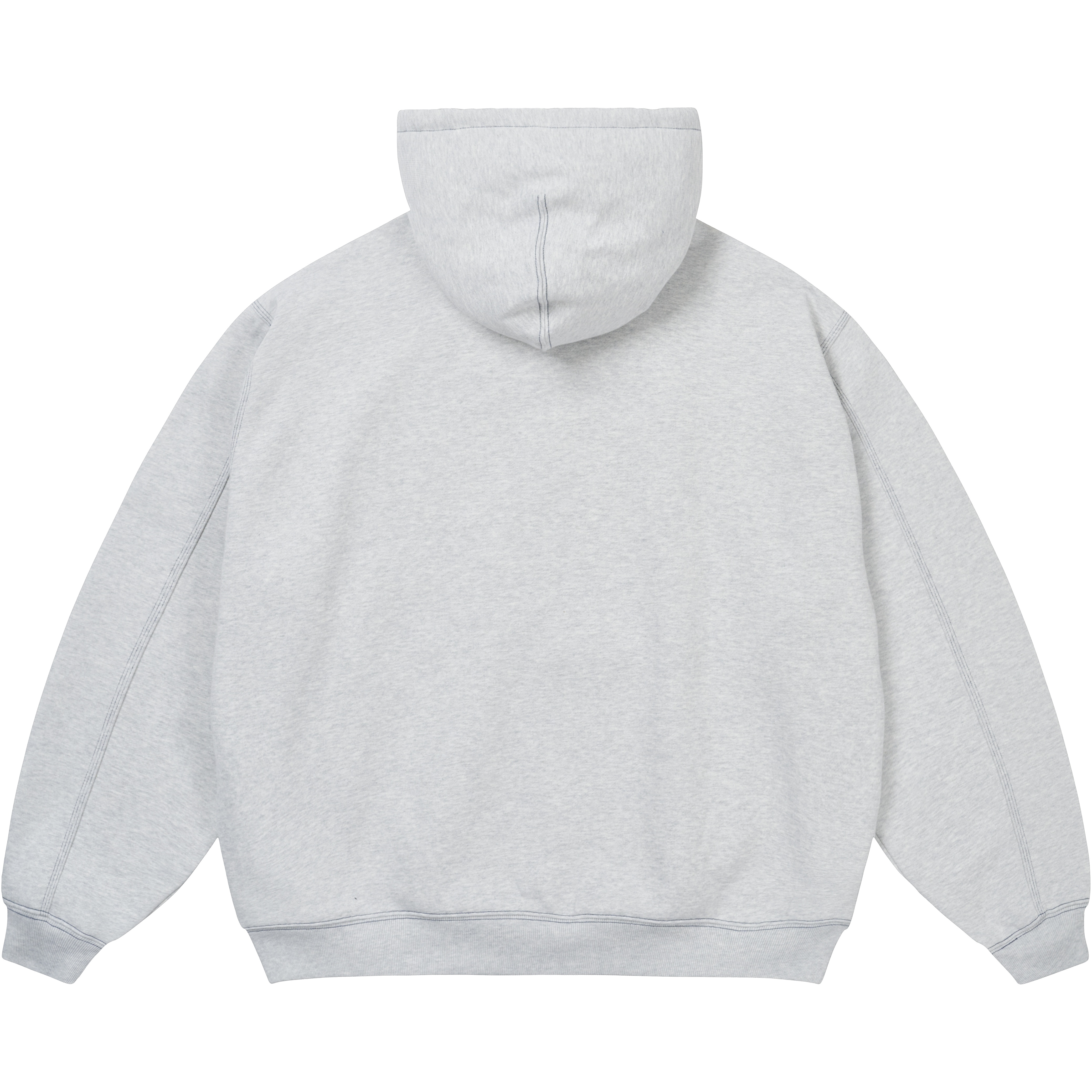Thumbnail TRIPLE STITCH VERITAS ZIP HOOD GREY MARL one color