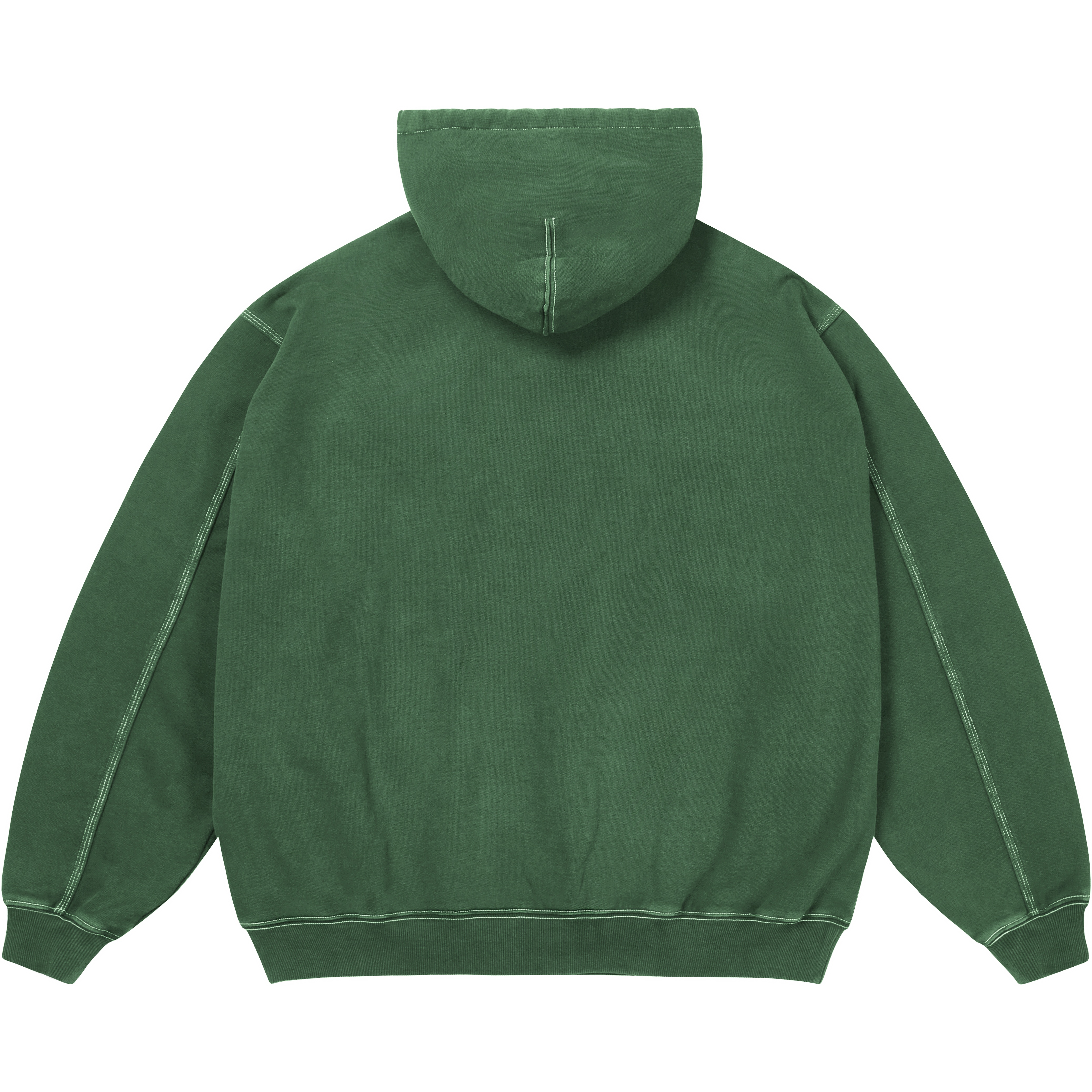 Thumbnail TRIPLE STITCH VERITAS ZIP HOOD RACEY GREEN one color