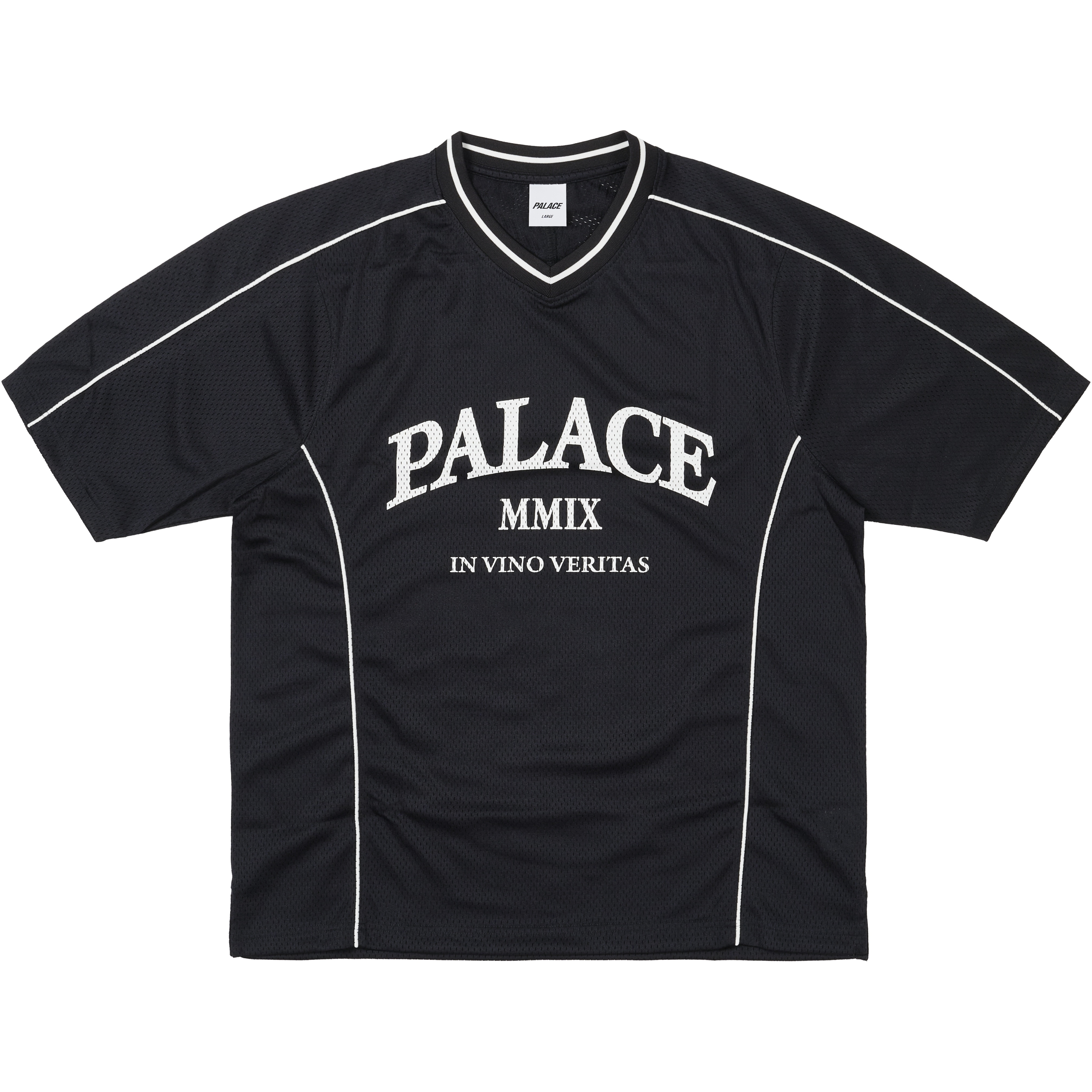 Palace VERITAS MESH JERSEY BLACK