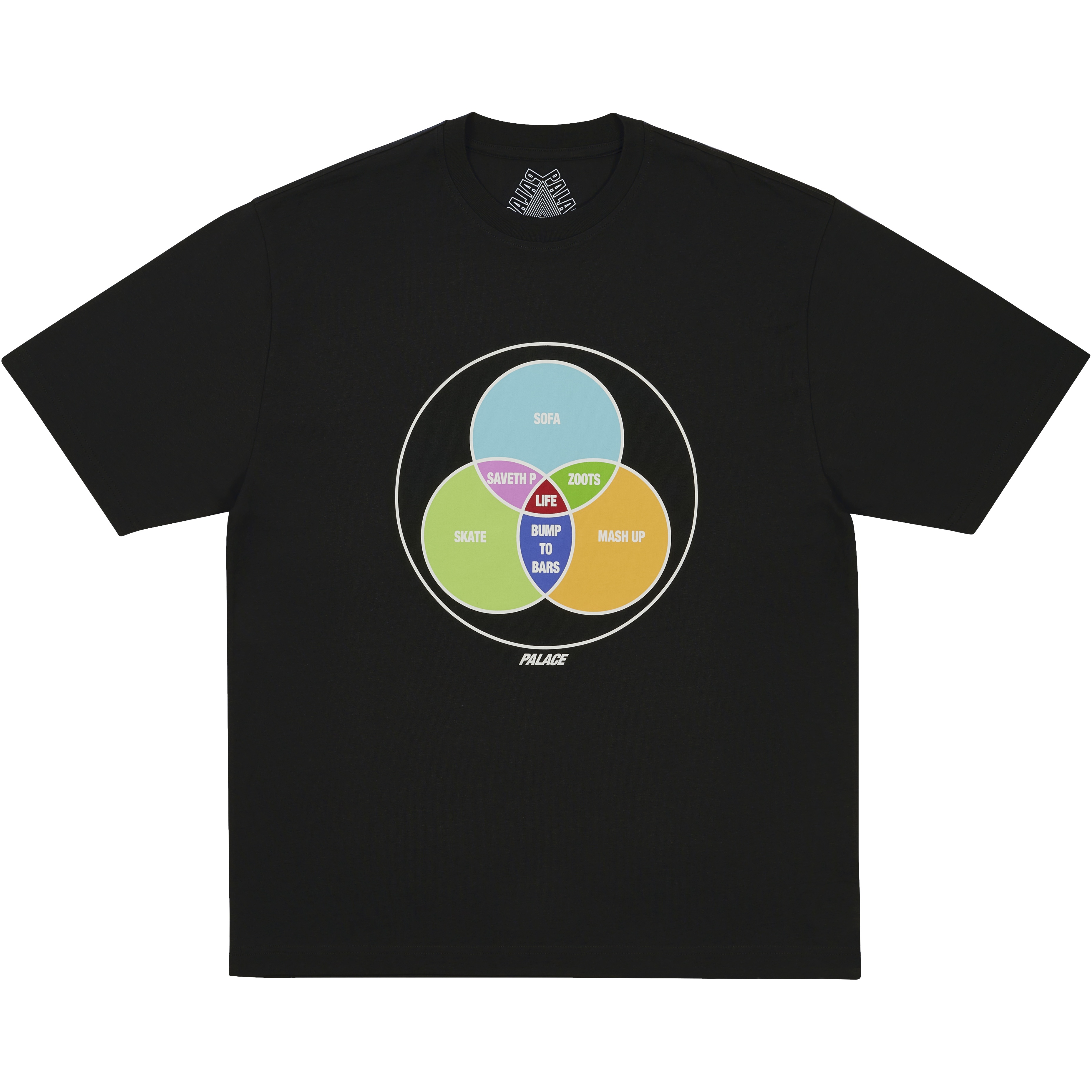 Palace ZEN DIAGRAM T-SHIRT BLACK