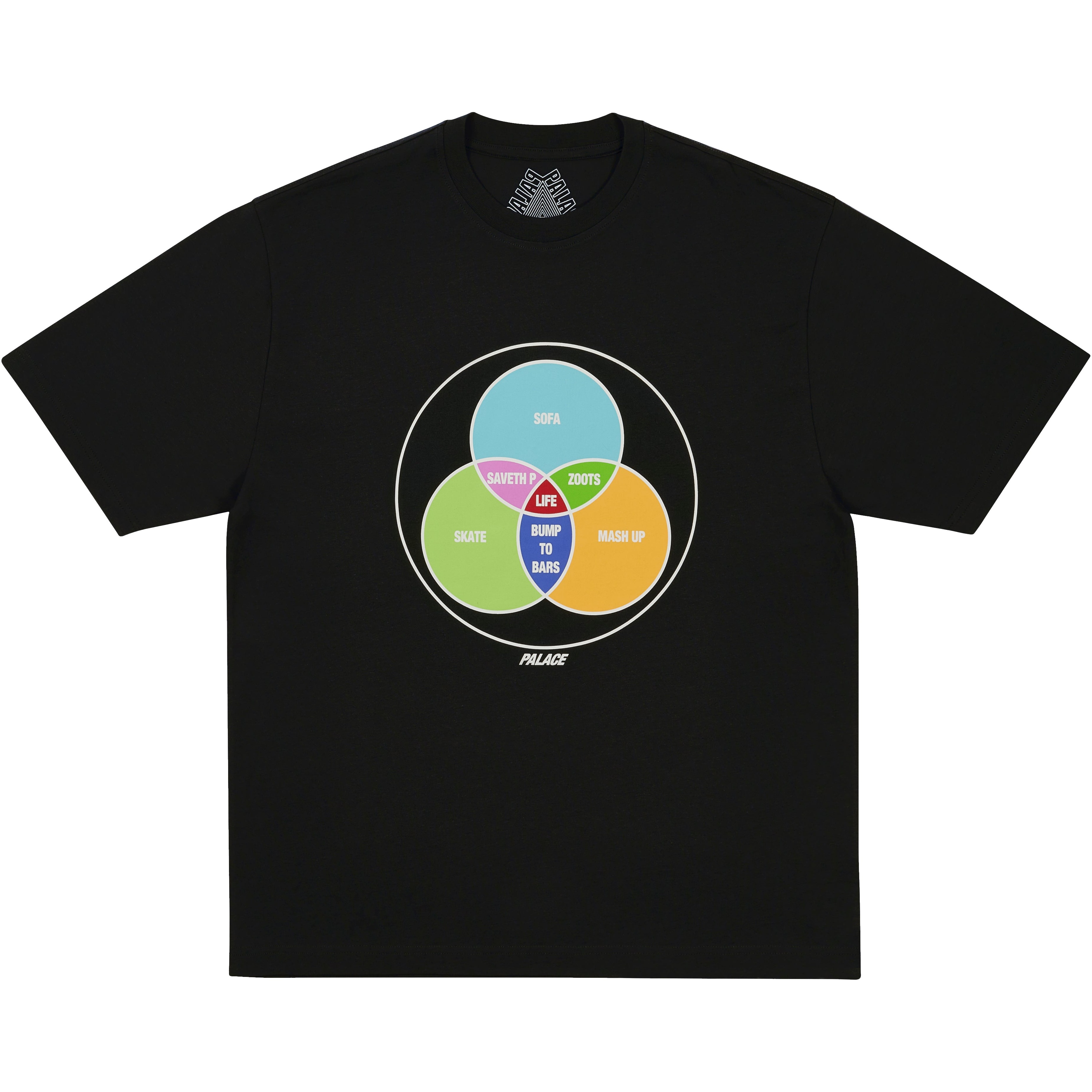 Thumbnail ZEN DIAGRAM T-SHIRT BLACK one color